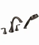 Moen Eva Roman Tub Faucet Trim With Handshower 7-13/16 In Reach T944ORB. Fixed Price $386.96.