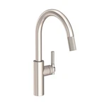 Newport Brass 3290-5113/15S 16-1/4" Pull Down Kitchen Faucet Satin Nickel. Fixed Price $899.99.