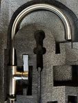 Dornbracht 33826875-060010 Single Lever Kitchen Mixer Brushed Platinum. Fixed Price $499.50.