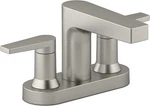 Kohler K-97031-4-BN Bathroom Sink Faucet, Taut Collection Brushed Nickel. Fixed Price $93.88.