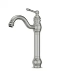 Bwe Single Hole & Handle Antique Style Tall Vessel Sink Faucet Multiple Finishes. Fixed Price $39.99.