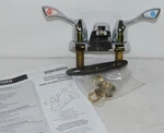 Moen 8800 4 Inch Centerset 2 Handle Commercial Lavatory Faucet Chrome. Fixed Price $79.99.