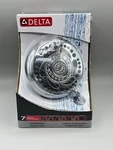 Delta 7-SPRAY Setting Fixed Bathroom Shower Head Touch Clean Chrome 75784. Fixed Price $14.39.