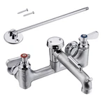 Ca Avail Sepaitek Commercial Mop Lever Handle, 8" Center 7" Spout, Sliver. Fixed Price $153.35.
