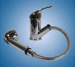 Scandvik 10871 Single Lever Galley Faucet With Pull-out Sprayer, 5' Chrome-flex. Fixed Price $253.49.