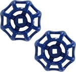 Bokwin 2PCS Metal Outside Faucet Round Wheel Handle 6X6MM Water Spigot Blue. Fixed Price $11.31.