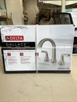 Delta Widespread Bathroom Faucet. Stainless Steel. 35828LF-SS. Fixed Price $63.99.