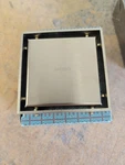 Brizo BT062418-GL 4" Reversible Square Point Tile Drain Luxe Gold Msrp $234. Fixed Price $200.00.