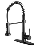 Owofan Black Kitchen Faucet With Pull Out Sprayer Stainless Steel. Fixed Price $34.85.