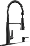 K-REC22745-SD-BL Semi-professional Kitchen Sink Faucets With Soap Dispenser, Com. Fixed Price $569.99.