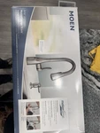Moen Arlo Motionsense Wave Pull Down Stainless Faucet 87087EWSRS Open Box New. Fixed Price $75.00.