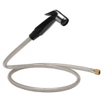 Plumb Craft Black Kitchen Sink Sprayer With Hose Attachment 7635100T, Water. Fixed Price $21.35.