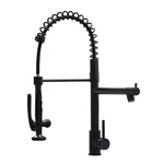 Fapully Black Kitchen Faucet,commercial Down Sink With Sp.... Fixed Price $242.99.