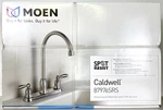 Moen Caldwell Kitchen Faucet Spot Resist Stainless Steel Model 87976SRS New. Fixed Price $89.99.