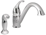 Moen 7840 Camerist Chrome One-handle Kitchen Faucet With Side Spray. Fixed Price $221.96.