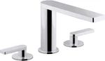 Kohler 73081-4-CP Composed Widespread Deck Mounted Tub Filler With Lever Handles. Fixed Price $399.99.