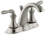 Kohler 393-N4-BN Devonshire Two Handle Centerset Bathroom Sink Faucet. Fixed Price $326.70.