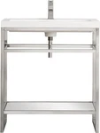 James Martin Vanities C105V31.5WG Boston 31-1/2" Rectangular Nickel. Fixed Price $1186.00.