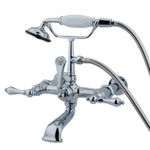 Kingston Brass CC542T Vintage Wall Mounted Clawfoot Tub Filler - Chrome. Fixed Price $617.47.