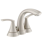 Moen WS84550SRN Darcy Centerset 2-HANDLE Bathroom Faucet In Brushed Nickel. Fixed Price $68.61.
