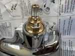 Kohler K-730T70-4AJR-CP-AB Triton Bowe Cannock Faucet, Brass Diverter Valve(new). Fixed Price $89.00.