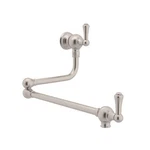 Rohl 107406 Perrin And Rowe Country Wall Mounted Swing Arm Pot Filler With Lever. Fixed Price $1770.00.