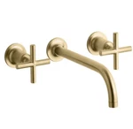 Kohler Purist K-T14414-3-2MB Wall Mounted Bathroom Sink Faucet Moderne Brass New. Fixed Price $538.00.