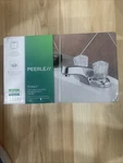 Peerless Lavatory Faucet Low Lead Two Handle 1.5 Gpm 4 " Centers Chrome Finish. Fixed Price $34.99.