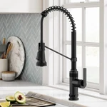 Kraus KPF-4110 Allyn 1.8 Gpm Hole Pre-rinse Pull Down Kitchen Black. Fixed Price $279.95.
