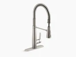 New Kohler Vind Semi-professional Pull-down Kitchen Faucet Vibrant Stainless. Fixed Price $114.16.