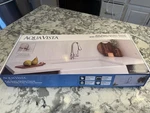 Aqua Vista Pull Down Kitchen Faucet With Hands-free Motion Sensor Chrome. Fixed Price $85.00.