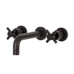 Kingston Brass KS812.DX Concord 1.2 Gpm Wall Mounted Widespread - Bronze. Fixed Price $337.97.