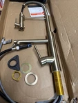 Kraus Oletto Commercial Kitchen Faucet KPF-2631SFACB. Fixed Price $25.99.