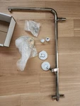 Kohler Hydrorail Retrofit Shower With Arm K-45210-SN Polishes Nickel. Fixed Price $280.00.