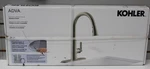 Kohler Adva R38631-LVS Kitchen Faucet Pull Down Stainless New. Fixed Price $130.00.