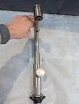 Elkay Kitchen Faucet-brushed Nickel Rotate Neck Sink Single Hole. Fixed Price $60.70.