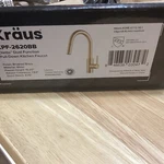 Kraus KPF-2620BB Oletto 1.75 Gpm Pull Down Dual Spray Kitchen Faucet, Brass. Fixed Price $159.99.