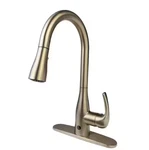 Flow Motion Activated 1-HANDLE Pull-down Sprayer Kitchen Faucet Champagne Gold. Fixed Price $109.20.