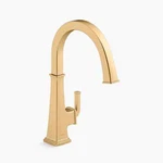Kohler K-23833-2MB Riff Swing Spout Bar Sink Faucet Brushed Brass New Box!. Fixed Price $346.64.
