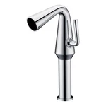 AB1792-PC Polished Chrome Single Hole Tall Cone Waterfall Bathroom Faucet. Fixed Price $415.00.