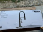 Kohler R43211-VS Provo Pulldown Kitchen Faucet Vibrant Stainless Finish-open Box. Fixed Price $94.88.