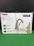 Kohler Single-handle Bathroom Faucet Vibrant Brushed Nickel Finish. Fixed Price $59.49.