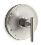 Kohler TS14423-4-BN Purist Rite-temp Valve Trim With Lever Handle. Fixed Price $349.00.