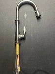 Kohler Bellera Oil Rubbed Bronze Pull-down Kitchen Faucet K-560-2BZ. Fixed Price $120.00.