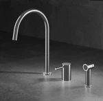 Mgs F2RSP-P Separate Mixer And Side Spray Polished Stainless Steel New Box!. Fixed Price $1175.00.