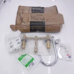 Chicago Commercial Grade High Arch Deck Mounted Manuel Sink Set. Fixed Price $172.99.