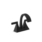 Kohler Katun 4 In. Centerset 2-HANDLE Bathroom Faucet Matte Black. Fixed Price $94.56.