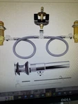 Rough-in Valve Drain Assembly, Compatible With Moen Widespread Sink Faucets 1/. Fixed Price $59.99.