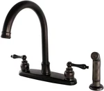 Kingston Brass FB7795ALSP Victorian 8" Centerset Kitchen Faucet Orb. Fixed Price $89.00.