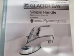Glacier Bay Aragon Centerset Single-handle Bathroom Faucet Chrome (1007 969 677). Fixed Price $28.98.